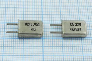 Кварцевый резонатор 8,24305 МГц - 8243,05 HC50U 32 1Г (8243.050 kHz XA320)
