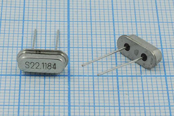 Кварцевый резонатор 22,1184 МГц - 22118,4 HC49S3 16 30 30/-20~70C 49S[SDE] 1Г