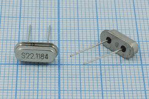 Кварцевый резонатор 22,1184 МГц - 22118,4 HC49S3 16 30 30/-20~70C 49S[SDE] 1Г