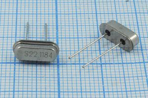 Кварцевый резонатор 22,1184 МГц - 22118,4 HC49S3 22 20 30/-10~60C 49S[SDE] 1Г