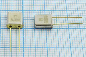Кварцевый резонатор 8 МГц - 8000 UM1 30 10 100/-50~125C U1 1Г (FT8.000) Кварцевый резонатор 8 МГц - 8000 UM1 30 10 100/-50~125C U1 1Г (FT8.000)