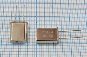 Кварцевый резонатор 22,1184 МГц - 22118,4 HC49U S 15 РК374МД 1Г Кварцевый резонатор 22,1184 МГц - 22118,4 HC49U S 15 РК374МД 1Г