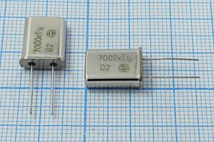 Кварцевый резонатор 7 МГц - 7000 HC49U S 15 РК374МД 1Г (7000кГц) Кварцевый резонатор 7 МГц - 7000 HC49U S 15 РК374МД 1Г (7000кГц)