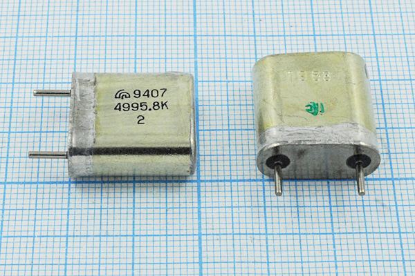 Кварцевый резонатор 4,9958 МГц - 4995,8 HC6U 20 20/-10~60C РК170БА-7АП 1Г