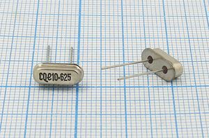 Кварцевый резонатор 10,625 МГц - 10625 HC49S3 20 30 30/-10~60C C4HS 1Г(CQe10.625