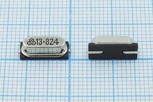 Кварцевый резонатор 13,824 МГц - 13824 SMD49S4 20 20 30/-10~60C 49S-SMD[HUBEI] 1