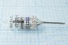 Кварцевый резонатор 0,3072 МГц - 307,2 СС 30 100/-10~60C РК89СС-17БФ 1Г 19x46