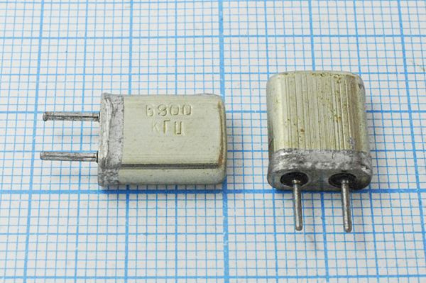 Кварцевый резонатор 6,9 МГц - 6900 HC25U МА 1Г