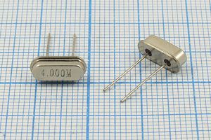 Кварцевый резонатор 4 МГц - 4000 HC49S3 20 20 30/-10~60C 49S[SDE] 1Г (4.000