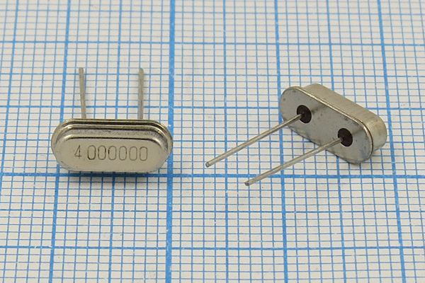 Кварцевый резонатор 4 МГц - 4000 HC49S3 20 50 30/-10~60C 49S[SDE] 1Г (4.000