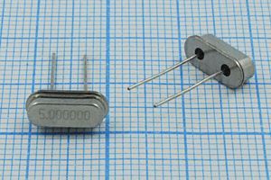 Кварцевый резонатор 5 МГц - 5000 HC49S3 22 30 30/-10~60C 49S[SDE] 1Г