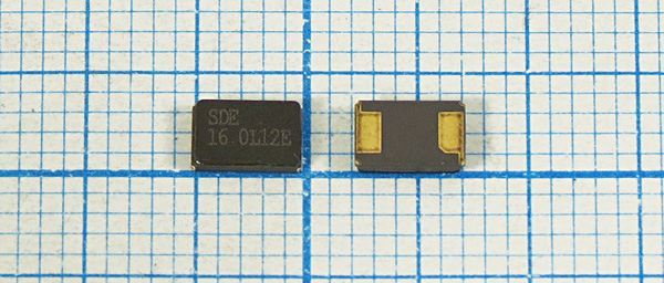 Кварцевый резонатор 16 МГц - 16000 SMD05032C2 12 10 30/-40~85C SMG0503(2P)