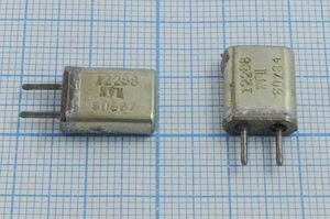 Кварцевый резонатор 12,288 МГц - 12288 HC25U S МА 1Г (12288КГЦ)