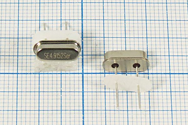 Кварцевый резонатор 4,9152 МГц - 4915,2 HC49S3 S 10 30/-40~85C 49S[SDE] 1Г +IS