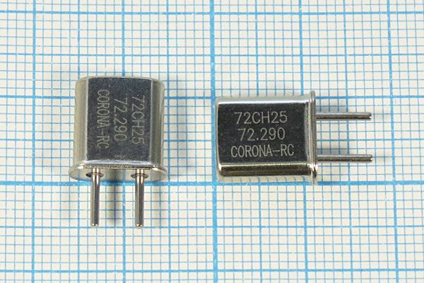 Кварцевый резонатор 72,29 МГц - 72290 HC50U1 [72745] (72.290 72CH25)