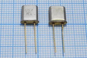 Кварцевый резонатор 125,4 МГц - 125400 UM1 S 30 50/-60~85C РП98-8ДУ 5Г