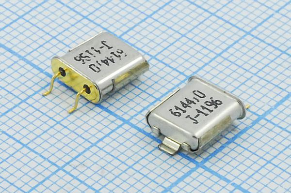 Кварцевый резонатор 6,144 МГц - 6144 SMC-UM1A 30 30 30/-40~85C MQ1 1Г