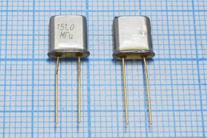 Кварцевый резонатор 151 МГц - 151000 UM1 S 30 50/-60~85C РП98-8ДУ 5Г