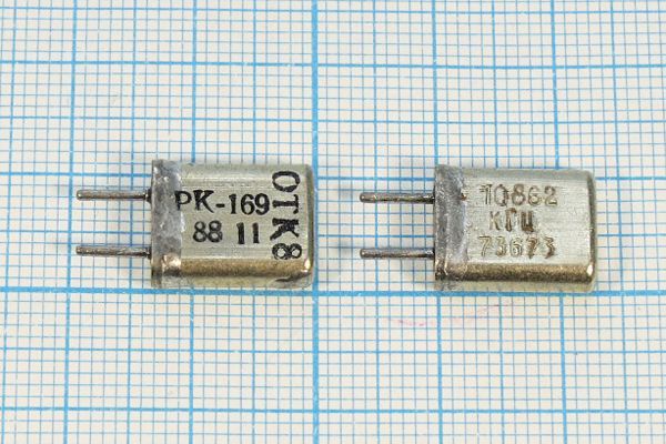 Кварцевый резонатор 10,862 МГц - 10862 HC25U 30 40/-40~70C РК169МА-8ВТ 1Г