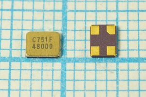 Кварцевый резонатор 48 МГц - 48000 SMD03225C4 18 20 /-40~85C CS325 1Г Кварцевый резонатор 48 МГц - 48000 SMD03225C4 18 20 /-40~85C CS325 1Г