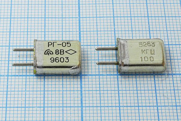 Кварцевый резонатор 5,263 МГц - 5263 HC25U РГ05МА 1Г