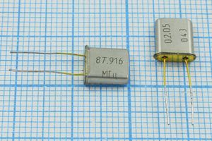Кварцевый резонатор 87,916 МГц - 87916 UM1 S 20 РК45 5Г (87.916МГц) Кварцевый резонатор 87,916 МГц - 87916 UM1 S 20 РК45 5Г (87.916МГц)