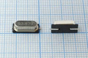 Кварцевый резонатор 3,579545 МГц - 3579,545 SMD49S4 12 49S-SMD 1Г (S3.579) Кварцевый резонатор 3,579545 МГц - 3579,545 SMD49S4 12 49S-SMD 1Г (S3.579)