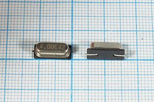 Кварцевый резонатор 4 МГц - 4000 SMD49S4 18 30 50/-10~60C HCM49 1Г Кварцевый резонатор 4 МГц - 4000 SMD49S4 18 30 50/-10~60C HCM49 1Г