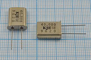 Кварцевый резонатор 40 МГц - 40000 HC49U S 3Г (40.000 KJE SE) Кварцевый резонатор 40 МГц - 40000 HC49U S 3Г (40.000 KJE SE)