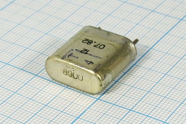 Кварцевый резонатор 8,9 МГц - 8900 HC6U БА 1Г