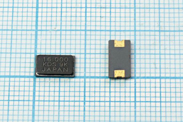 Кварцевый резонатор 16 МГц - 16000 SMD08045C2 16 30 DSX840GA 1Г