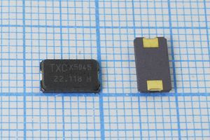 Кварцевый резонатор 22,1184 МГц - 22118,4 SMD08045C2 20 30 6X[SMD08045C2] 1Г TXC