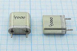 Кварцевый резонатор 4 МГц - 4000 HC6U S /-40~70C БА-6ВТ 1Г 60 Ом Кварцевый резонатор 4 МГц - 4000 HC6U S /-40~70C БА-6ВТ 1Г 60 Ом