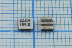 Кварцевый резонатор 25 МГц - 25000 C04741C3 CCR25,0MC6T TDK