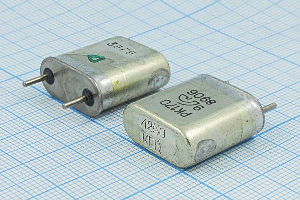Кварцевый резонатор 4,25 МГц - 4250 HC6U /-10~60C РК170БА-6АП 1Г