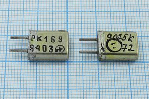 Кварцевый резонатор 9,025 МГц - 9025 HC25U РК169МА 1Г