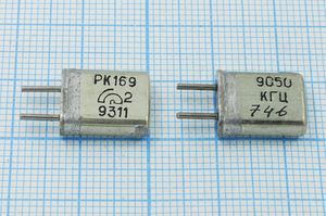 Кварцевый резонатор 9,05 МГц - 9050 HC25U РК169МА 1Г (9050 КГЦ РК169)