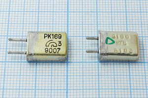Кварцевый резонатор 9,1 МГц - 9100 HC25U 15 20/-10~60C РК169МА-6АП 1Г