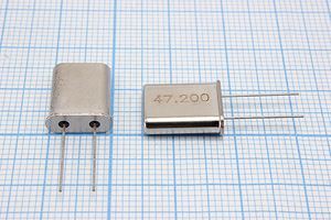 Кварцевый резонатор 47,2 МГц - 47200 HC49U 20 20 20/-20~70C XUA 3Г CREC Кварцевый резонатор 47,2 МГц - 47200 HC49U 20 20 20/-20~70C XUA 3Г CREC