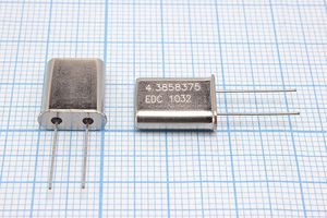 Кварцевый резонатор 4,385837 МГц - 4385,837 HC49U 16,5 20 20/-20~70C XUA 1Г CREC Кварцевый резонатор 4,385837 МГц - 4385,837 HC49U 16,5 20 20/-20~70C XUA 1Г CREC