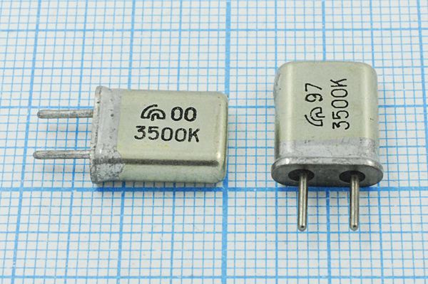 Кварцевый резонатор 3,5 МГц - 3500 HC25U S МА 1Г