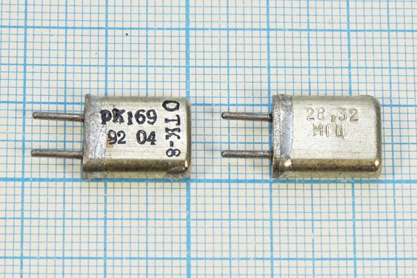 Кварцевый резонатор 28,325 МГц - 28325 HC25U РК169МА 3Г (28,32М)