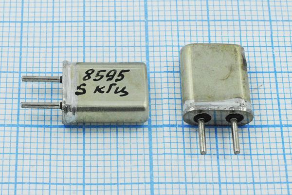 Кварцевый резонатор 8,595 МГц - 8595 HC25U МА 1Г