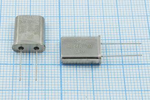 Кварцевый резонатор 6,448 МГц - 6448 HC49U 30 30 30/-20~70C 49U 1Г Кварцевый резонатор 6,448 МГц - 6448 HC49U 30 30 30/-20~70C 49U 1Г