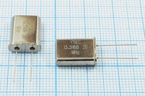 Кварцевый резонатор 13,5168 МГц - 13516,8 HC49U 20 30 30/-20~70C 49U 1Г Кварцевый резонатор 13,5168 МГц - 13516,8 HC49U 20 30 30/-20~70C 49U 1Г