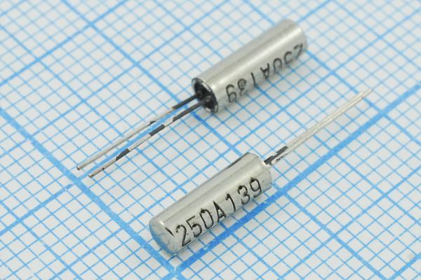 Кварцевый резонатор 25 МГц - 25000 03x08 12 30 AT-38 1Г (250A139)