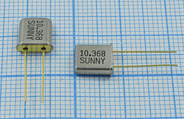 Кварцевый резонатор 10,368 МГц - 10368 UM1 30 SF[SUNNY] 1Г (SUNNY 10.368)