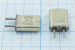 Кварцевый резонатор 9,902 МГц - 9902 HC25U МА 1Г (9902 КГЦ)