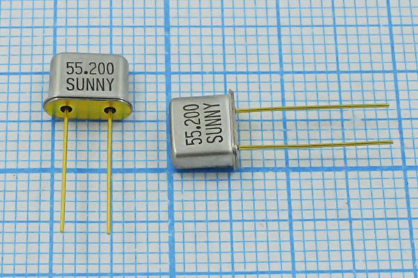 Кварцевый резонатор 55,2 МГц - 55200 UM5 13 SH[SUNNY] 1Г (SUNNY)