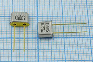 Кварцевый резонатор 55,2 МГц - 55200 UM5 13 SH[SUNNY] 1Г (SUNNY)